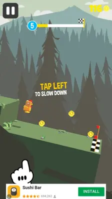 Bouncy Hills android App screenshot 1